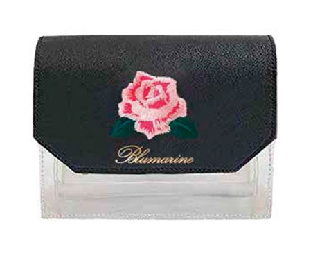 Casa Biancheria | Pochette Rosengarden Blumarine con ciabattine