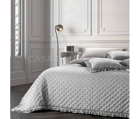 Casabiancheria.it | Copriletto trapuntato matrimoniale GF Ferrari Nadia + 2 cuscini trapuntino estivo gf ferrari casabiancheria