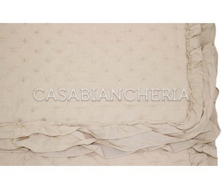 Casabiancheria.it | Copriletto trapuntato matrimoniale GF Ferrari Nadia + 2 cuscini trapuntino estivo gf ferrari casabiancheria