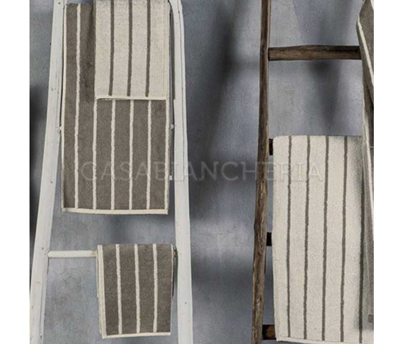 Casabiancheria.it | Set 2 coppie asciugamani di spugna Gabel Naturae Fiume asciugamani di spugna gabel