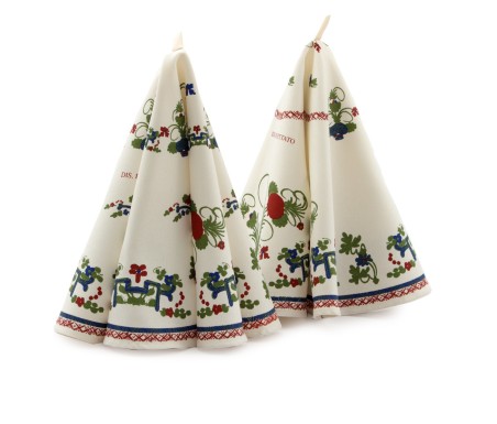 canovaccio TONDO stampa romagnola GAROFANO	- Casabiancheria.it		