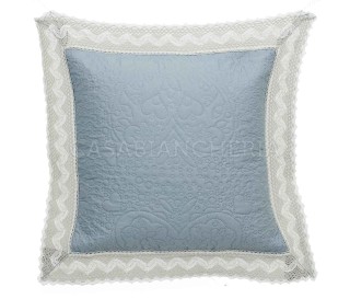 Casabiancheria.it | Cuscino arredo Melodie Uncinetto con imbottitura cuscino decorativo con pizzo