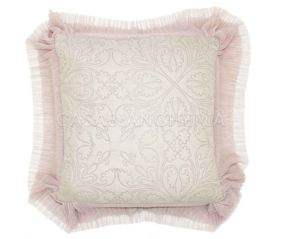 Casabiancheria.it | Coppia cuscino arredo decorativo Queen senza imbottitura cuscini decorativi shabby chic