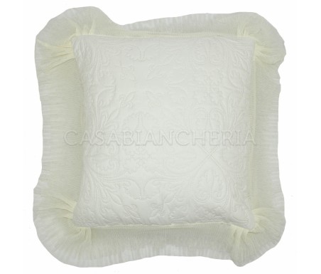 Casabiancheria.it | Coppia cuscino arredo decorativo Queen senza imbottitura cuscini decorativi shabby chic