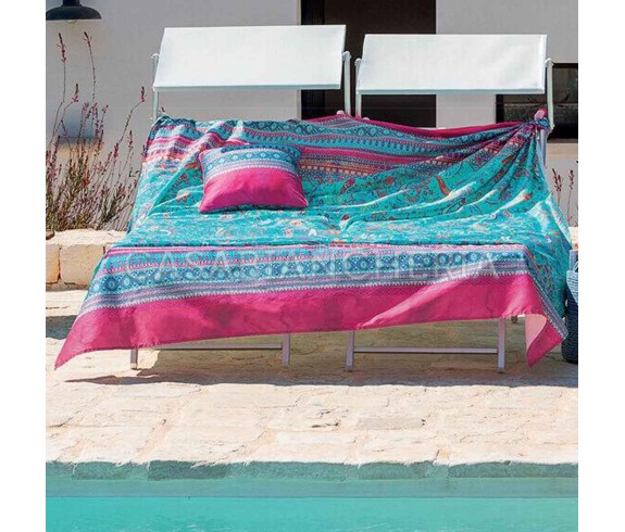 Casabiancheria.it | Granfoulard copridivano telo arredo Bassetti Burano copritutto di cotone bassetti