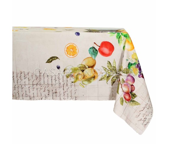 Casabiancheria.it | Tovaglia di cotone a stampa digitale Tiffany Fruit tovaglie eleganti