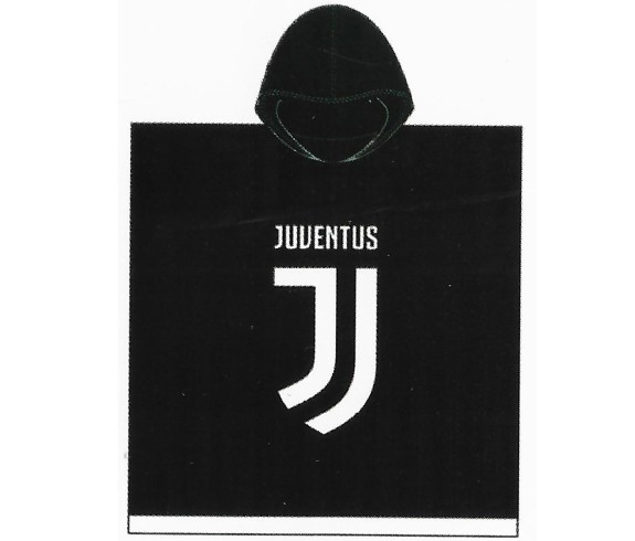 Casabiancheria.it | Poncho accappatoio di spugna Juventus pocho mare juventus