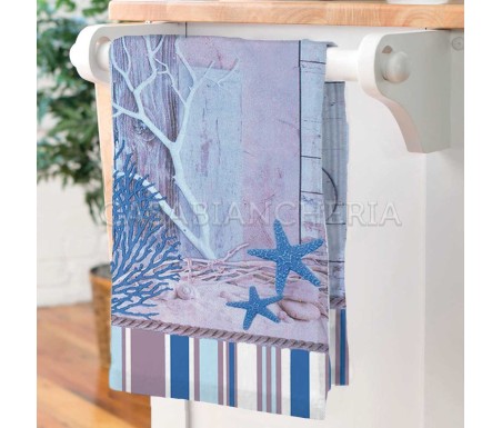 Casabiancheria.it | Strofinaccio di spugna La Mere set 6 pezzi strofinacci marini