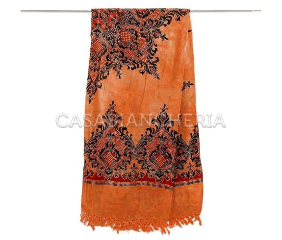 Casa Biancheria | Telo arredo copritutto Batik Medalia copritutto foulard indiani
