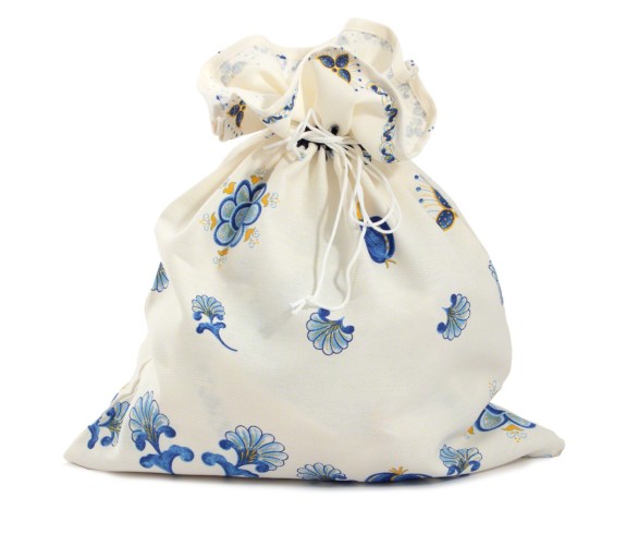 Portapane Stampa Romagnola Melograno Blu  - Casabiancheria.it