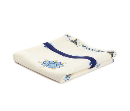 Portapane Stampa Romagnola Melograno Blu  - Casabiancheria.it