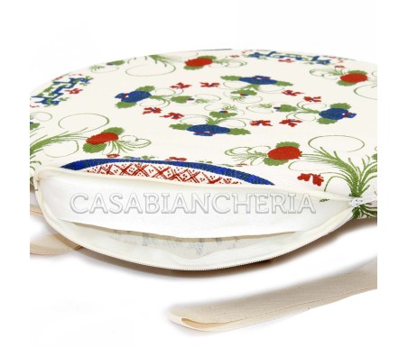 CUSCINO stampa romagnola GAROFANO - Casabiancheria.it 