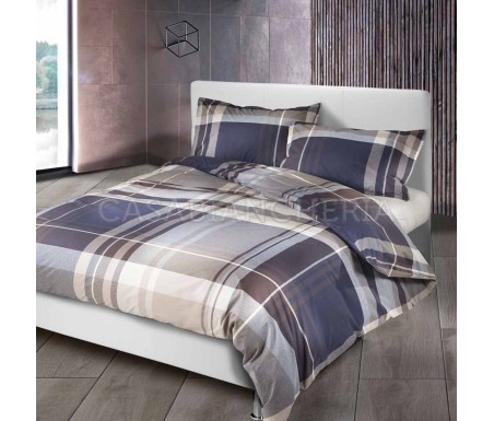 Casabiancheria.it | Parure copripiumino matrimoniale tinto in filo Madison copripiumini matrimoniali singoli 1 piazza e mezza