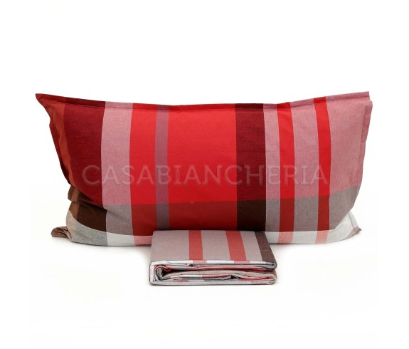 Casabiancheria.it | Parure copripiumino matrimoniale tinto in filo Madison copripiumini matrimoniali singoli 1 piazza e mezza