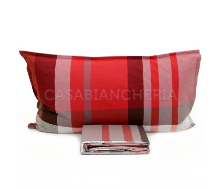 Casabiancheria.it | Parure copripiumino matrimoniale tinto in filo Madison copripiumini matrimoniali singoli 1 piazza e mezza