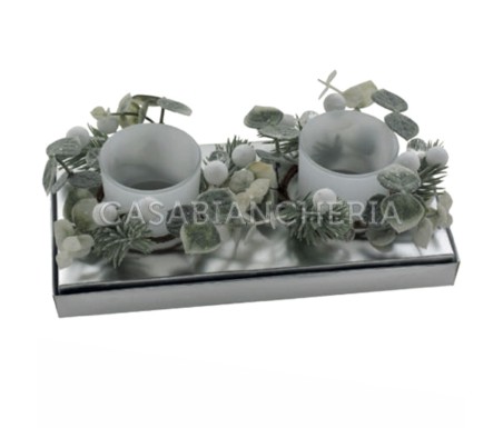 Casabiancheria.it | Portacandele decorazione natalizia Noel decorazioni natalizie amazon