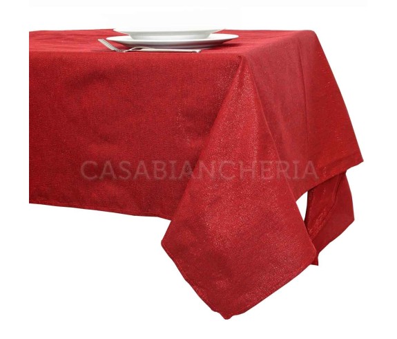 Casabiancheria.it | Tovaglia natalizia Lurex Flare tovaglie di natale x6 x12