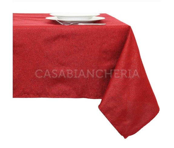 Casabiancheria.it | Tovaglia natalizia Lurex Flare tovaglie di natale x6 x12