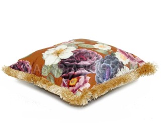 Casabiancheria.it | Cuscino arredo in velluto Flower con imbottitura cuscini decorativi amazon 2
