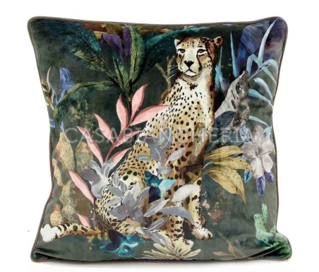 Casabiancheria.it | Cuscino arredo in velluto Ghepardo con imbottitura cuscino decorativo amazon