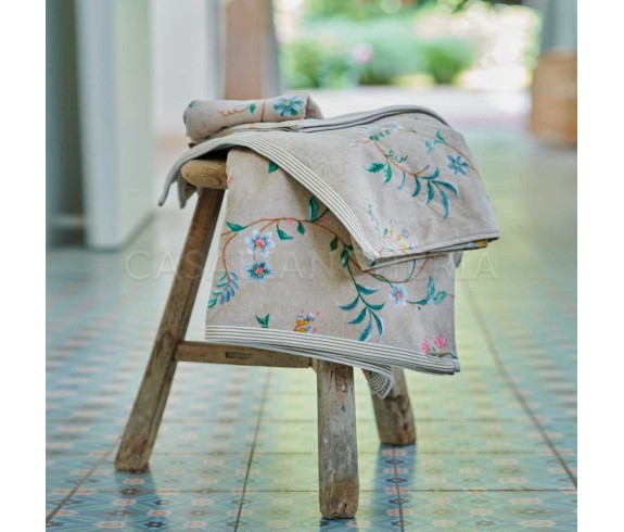 Pip Studio Casabiancheria | Coppia asciugamani di spugna Pip Studio Les Fleurs asciugamano viso ospite pip studio amazon