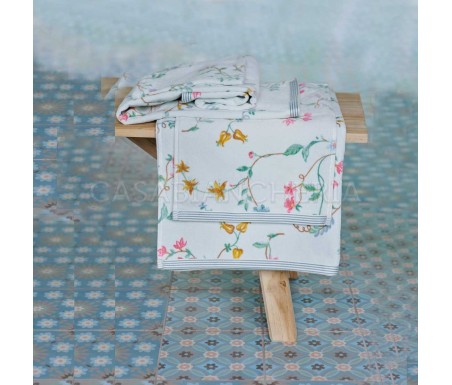 Pip Studio Casabiancheria | Coppia asciugamani di spugna Pip Studio Les Fleurs asciugamano viso ospite pip studio amazon