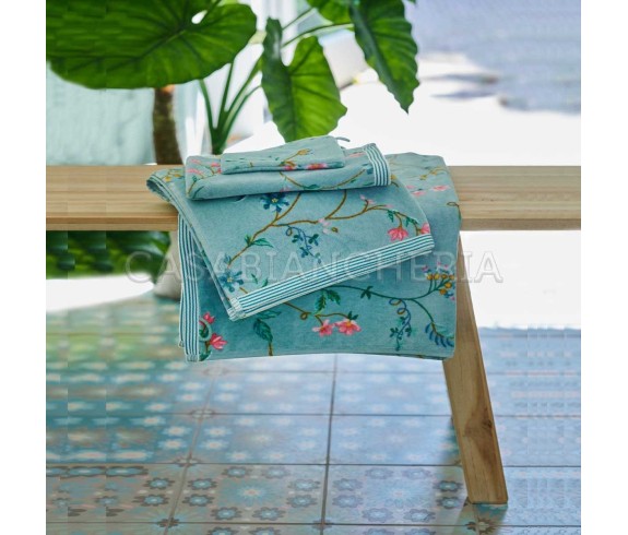 Pip Studio Casabiancheria | Coppia asciugamani di spugna Pip Studio Les Fleurs asciugamano viso ospite pip studio amazon