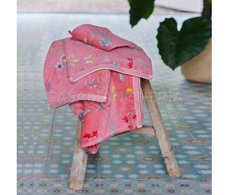 Pip Studio Casabiancheria | Coppia asciugamani di spugna Pip Studio Les Fleurs asciugamano viso ospite pip studio amazon