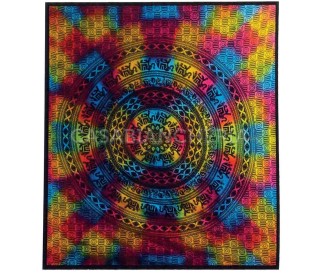 Casabiancheria.it | Telo arredo copritutto Batik Multicolor Elefante granfoulard copridivano