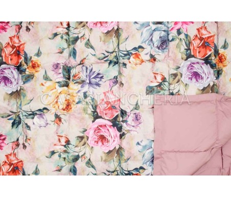 Minardi Piume Casabiancheria.it | Trapunta in piumino d\'oca matrimoniale Minardi Ella