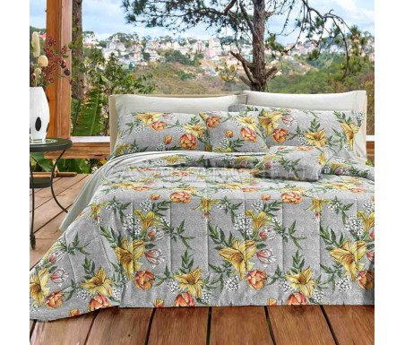 Casabiancheria.it | Copriletto trapuntato matrimoniale GF Ferrari Summer in raso di cotone trapuntino di raso gianfranco ferrari