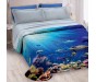 Casabiancheria.it | Copriletto trapuntato matrimoniale Sea Barrier  trapuntino singol matrimoniale tema mare