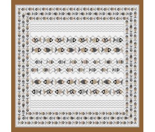 Casabiancheria.it | Telo arredo copritutto Batik Multicolor Red Sea granfoulard di cotone 2