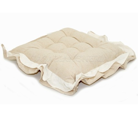 Casabiancheria.it | Cuscino sedia imbottito Cannes cuscini per sedia da cucina