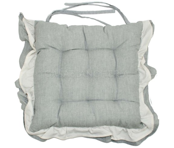 Casabiancheria.it | Cuscino sedia imbottito Cannes cuscini per sedia da cucina