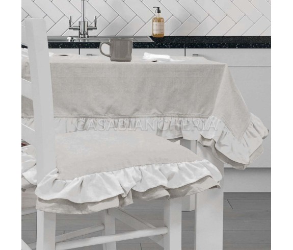 Casabiancheria.it | Cuscino sedia imbottito Cannes cuscini per sedia da cucina