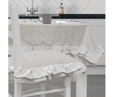 Casabiancheria.it | Cuscino sedia imbottito Cannes cuscini per sedia da cucina