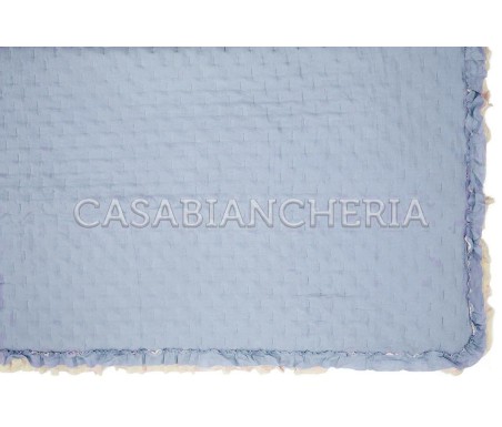 Casabiancheria.it | Copriletto trapuntato con volant Rochelle