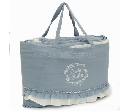 Casabiancheria.it | Copriletto trapuntato con volant Rochelle