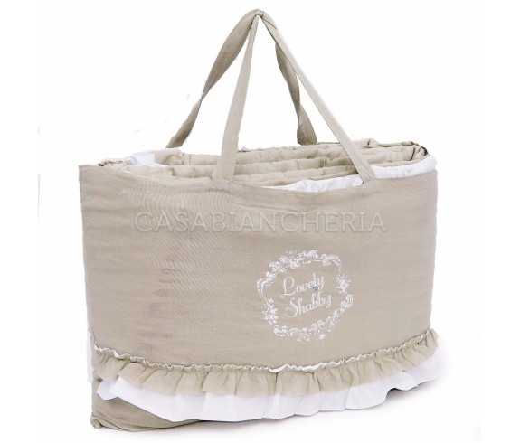 Casabiancheria.it | Copriletto trapuntato con volant Rochelle