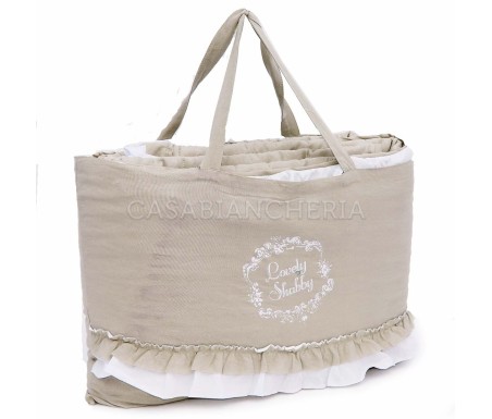 Casabiancheria.it | Copriletto trapuntato con volant Rochelle