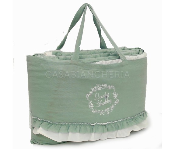 Casabiancheria.it | Copriletto trapuntato con volant Rochelle