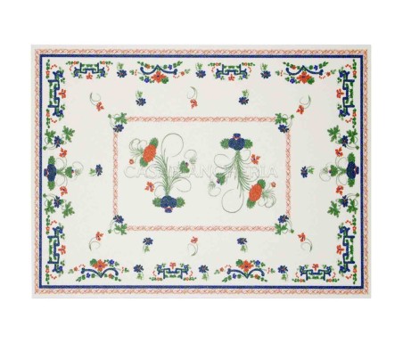 Casabiancheria.it | Tovaglietta centrotavola in vinile Romagnola Garofano di Faenza tovagliette romagnole plastificate