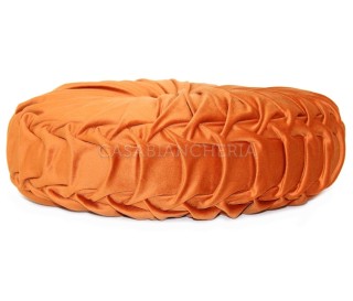 Casabiancheria.it | Cuscino arredo tondo con imbottitura Imperial cuscino decorativo tondo in velluto 2