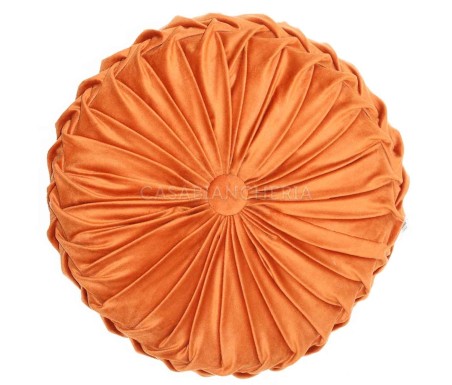 Casabiancheria.it | Cuscino arredo tondo con imbottitura Imperial cuscino decorativo tondo in velluto