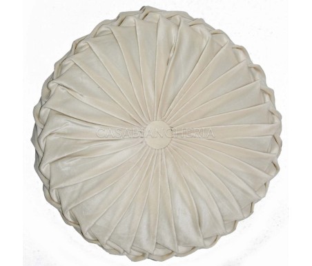 Casabiancheria.it | Cuscino arredo tondo con imbottitura Imperial cuscino decorativo tondo in velluto