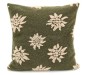 Casabiancheria.it | Cuscino arredo di lana cotta con imbottitura Edelweiss cuascino decorativo in lana cotta