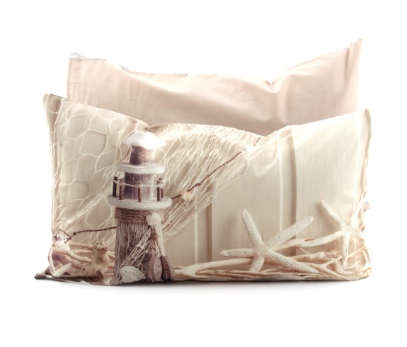 Federa Faro shabby stampa digitale - Casabiancheria