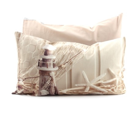 Federa Faro shabby stampa digitale - Casabiancheria