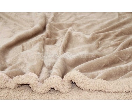 Casabiancheria.it | Plaid di pile agnellato Soffy plaid in pile agnellato amazon